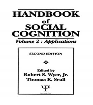 Cover of the book Handbook of Social Cognition by Linda Anderson