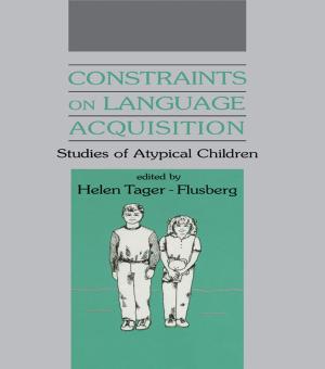 Cover of the book Constraints on Language Acquisition by Cadence Whittier