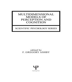 Cover of the book Multidimensional Models of Perception and Cognition by 