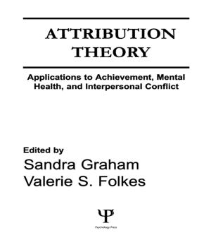 Cover of the book Attribution Theory by Phil Williams