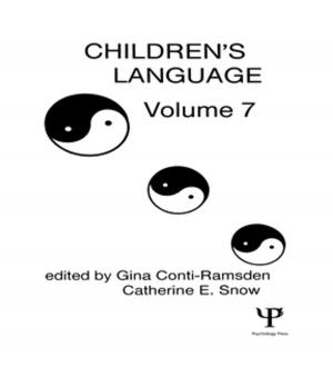 Cover of the book Children's Language by Alejandro Salcedo Garcia, Keith Morrison, Ah Chung Tsoi, Jinming He