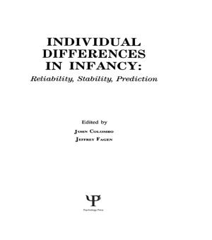 Cover of the book individual Differences in infancy by Sue Drew