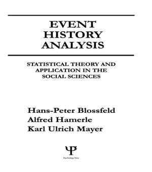 Cover of the book Event History Analysis by Anthony Savile