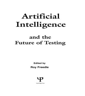 Cover of the book Artificial Intelligence and the Future of Testing by Giampaolo Sasso