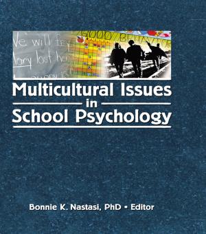 Cover of the book Multicultural Issues in School Psychology by E.F.K. Koerner