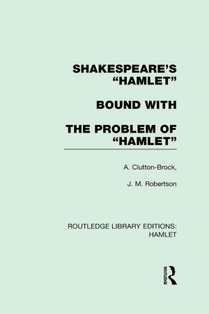 Book cover of Shakespeare's Hamlet bound with The Problem of Hamlet