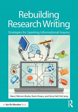 Book cover of Rebuilding Research Writing