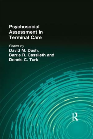 Book cover of Psychosocial Assessment in Terminal Care
