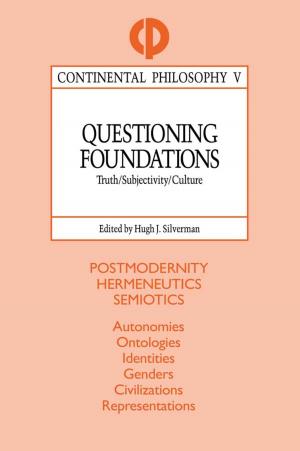 Cover of the book Questioning Foundations by William Simpson, Martin Jones