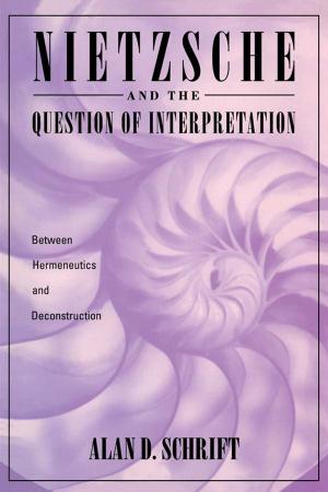 Cover of the book Nietzsche and the Question of Interpretation by Paul, Q, Hirst