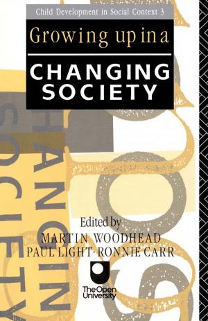 Cover of the book Growing Up in a Changing Society by Janet Holmes