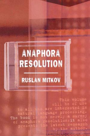 Cover of the book Anaphora Resolution by Christine Dunkley, Maggie Stanton