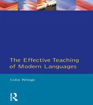 Book cover of Effective Teaching of Modern Languages