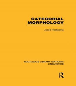 Cover of the book Categorial Morphology (RLE Linguistics B: Grammar) by Claudia Bepko