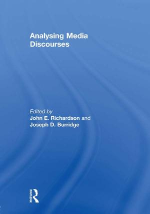 Cover of the book Analysing Media Discourses by Debbie Rodan, Katie Ellis