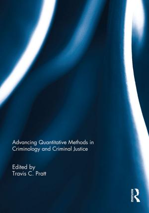Cover of the book Advancing Quantitative Methods in Criminology and Criminal Justice by Michael Fuhr