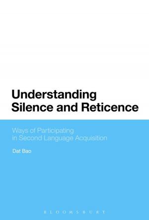 Cover of the book Understanding Silence and Reticence by Dr Raquel Bouso Garcia, Dr Ching-yuen Cheugn, Dr Bret W. Davis, Dr Enrico Fongaro, Dr Nobuo Kazashi, Dr John W M Krummel, Dr Keiichi Noe, Dr Kenn Nakata Steffensen