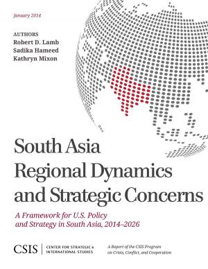 Cover of the book South Asia Regional Dynamics and Strategic Concerns by Andrew C. Kuchins, Jeffrey Mankoff, Oliver Backes
