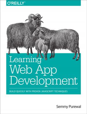 Cover of the book Learning Web App Development by Nicholas C. Zakas