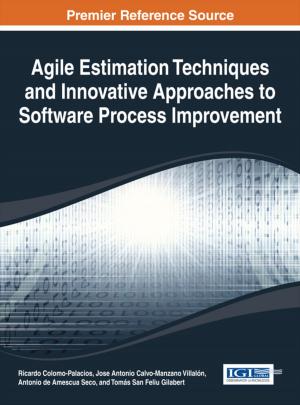 Cover of Agile Estimation Techniques and Innovative Approaches to Software Process Improvement