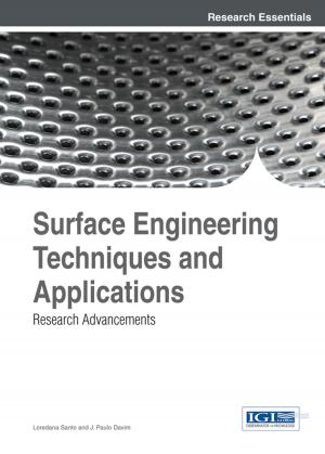 Cover of the book Surface Engineering Techniques and Applications by Vitaliy Prusov, Anatoliy Doroshenko