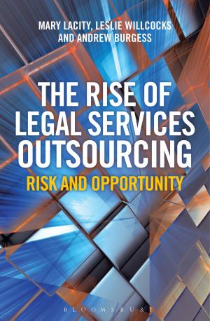 Book cover of The Rise of Legal Services Outsourcing