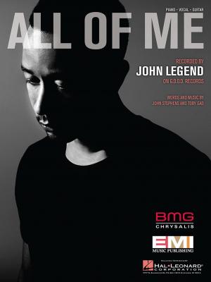Cover of the book All of Me Sheet Music by Justin Bieber