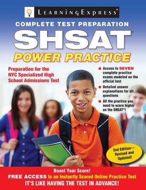 Cover of the book SHSAT by Learning Express Llc