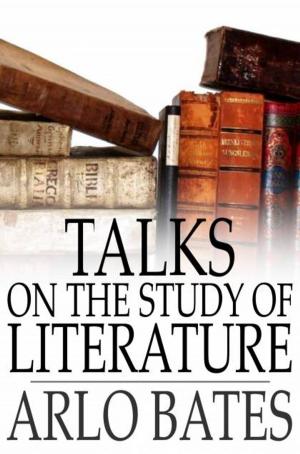 Book cover of Talks on the Study of Literature