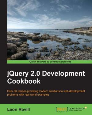 Cover of the book jQuery 2.0 Development Cookbook by Sofia Hauschildt
