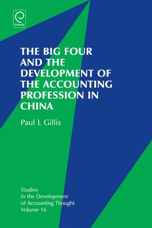 Cover of the book The Big Four and the Development of the Accounting Profession in China by 