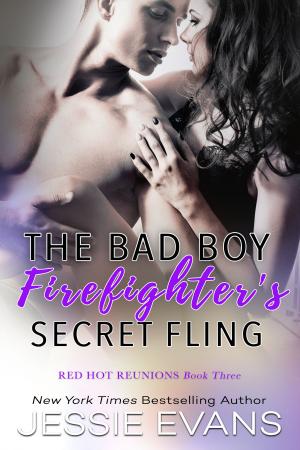 Book cover of The Bad Boy Firefighter's Secret Fling