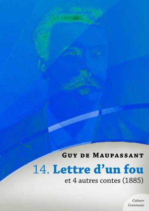 Cover of the book Lettre d'un fou et 4 autres contes by Anton Tchekhov