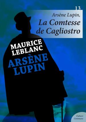 Book cover of Arsène Lupin, La Comtesse de Cagliostro