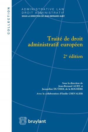 Cover of the book Traité de droit administratif européen by Renaud Denuit