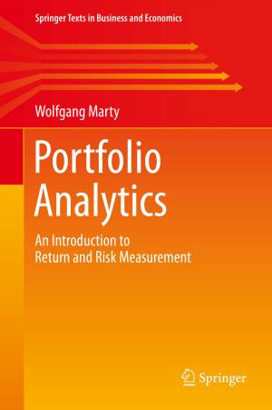 Cover of the book Portfolio Analytics by Henrik Friberg-Fernros