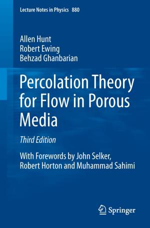 Cover of the book Percolation Theory for Flow in Porous Media by Johannes Knolle