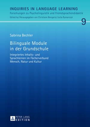 Cover of the book Bilinguale Module in der Grundschule by Susan L. Greenberg