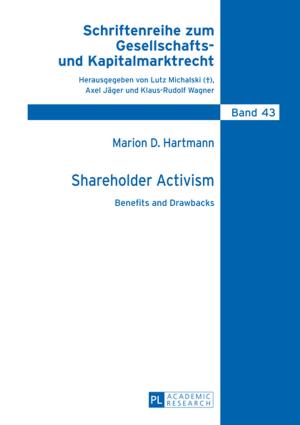 Cover of the book Shareholder Activism by Anna Averina