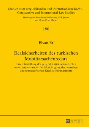 Cover of the book Realsicherheiten des tuerkischen Mobiliarsachenrechts by Lars Heinrich Osterhues