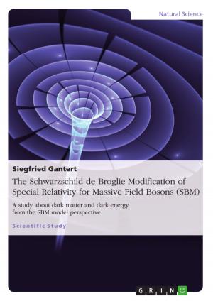Cover of the book The Schwarzschild-de Broglie Modification of Special Relativity for Massive Field Bosons (SBM) by Nina Halaczinsky