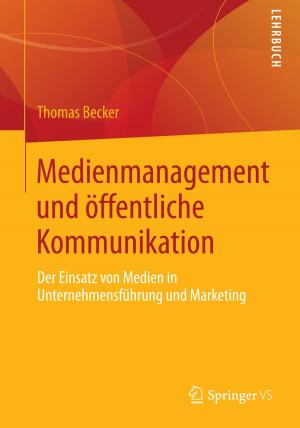 Book cover of Medienmanagement und öffentliche Kommunikation