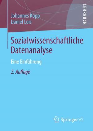 Cover of the book Sozialwissenschaftliche Datenanalyse by Michael Jacob