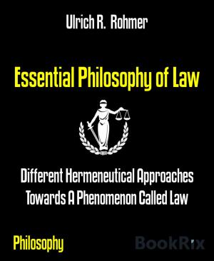 Book cover of Essential Philosophy of Law