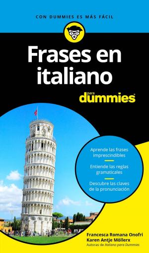 Cover of the book Frases en italiano para Dummies by Carlos García Miranda
