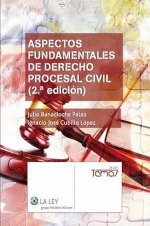 Cover of Aspectos fundamentales de Derecho procesal civil (2.ª edición)