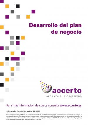 Cover of the book Desarrollo del plan de negocio by Alejandro Ebrat Picart