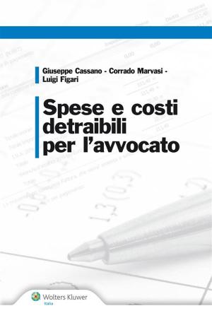 Book cover of Spese e costi detraibili per l'avvocato