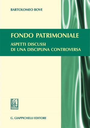 Cover of the book Fondo patrimoniale by Davide Amadei, Dino Buoncristiani, Chiara Cariglia