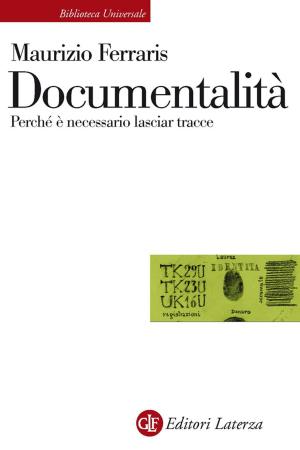 Cover of the book Documentalità by Paolo Nori, Daniele Benati
